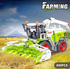 Huiqibao MOC Bausatz , Feldhäcksler, Mähdrescher, Traktor, Erntemaschine, NEU