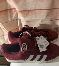  NEW Adidas Campus 00s Maroon/White Suede Men  s Size 17