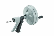 RIDGID 57038 Kwik Spin Drain Cleaner Hands Free Autofeed Cable 25ft Reach