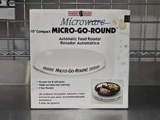 Vintage Nordic Ware Micro-Go-Round Microwave Food Rotator Rotating