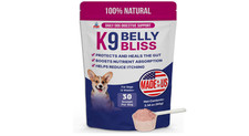K9 Belly Bliss, All-Natural Gut Health for Dogs, 30 Scoops