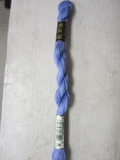 DMC Cotton Perle #3 Wisteria Blue #340 Embroi...