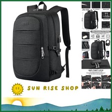 Elegant Water-Resistant Laptop Backpack with USB Charging - Stylish  Functional