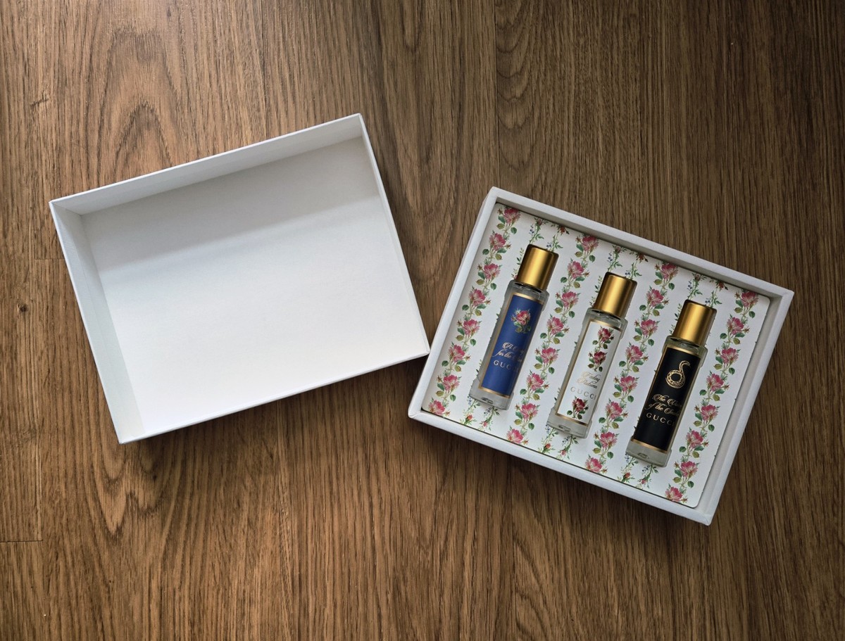 GUCCI The Alchemist's Garden Three-Fragrance Discovery Set NIB | eBay