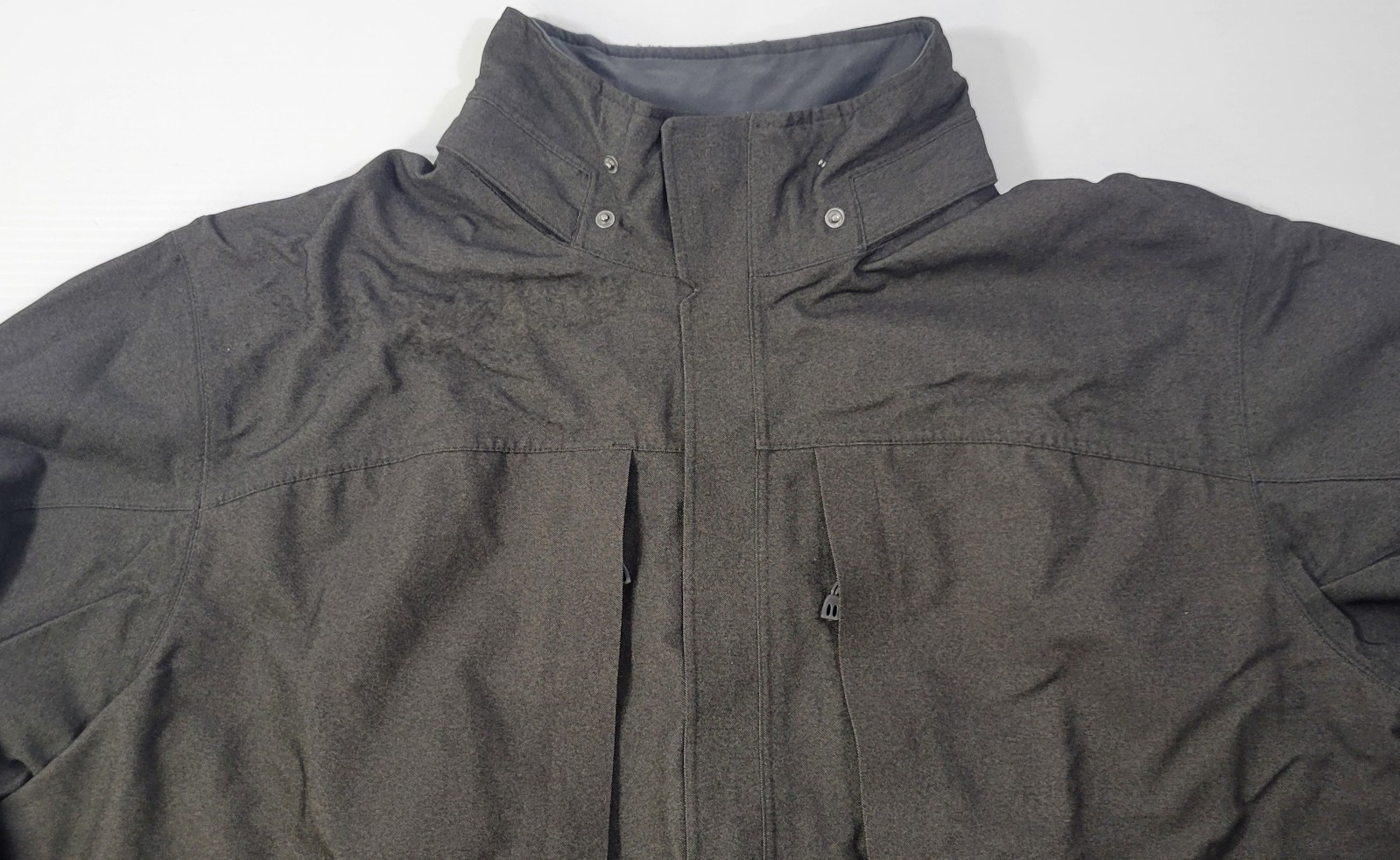 B) REI E1 Elements Men Polyester Charcoal Black J… - image 11