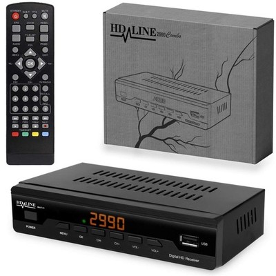 hd-line 2990 Combo Kabelreceiver Full HD für digitales Kabelfernsehen HDMI