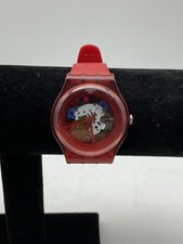 Swatch Swiss New Gent Red Lacquered 40mm Non-precious Metal Watch