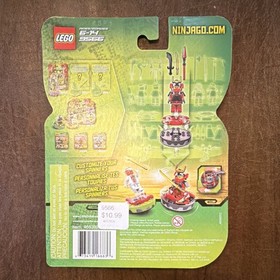LEGO NINJAGO Spinners Samurai X 9566 Complete Set 23 Pieces Ages 5-14