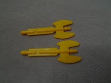 Batman Animated Series Batplane Yellow Missiles PAIR  Kenner 1993