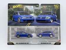 Hot Wheels 2026 Premium 2-Pack 2004 Volkswagen Golf R32  Golf MK7 - New
