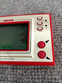 Nintendo Game & Watch Mickey Mouse MC-25 Wide Screen Console Tested Japan K0014