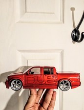 Jada Toy Dub City 124 Scale 2000 Chevy S-10 Model Red Diecast Loose