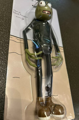 * SIGNIERT * DAVID FIRTH - SALAT FINGERS ACTIONFIGUR - PROTOTYP SMILE VERS 1