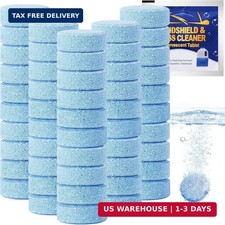 100 Pieces Car Windshield Washer Fluid Concentrated Clean Tablets Windshield Wi 100 Pieces Car Windshield Washer Fluid Concentrated Clean Tablets Windshield Wi