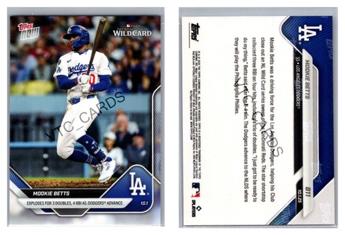 2025 Topps Now 811 Mookie Betts