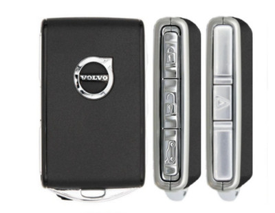 VOLVO Leather Black Smart Proximity Key FOB YGOHUF8423 S90 XC90 XC60 XC40