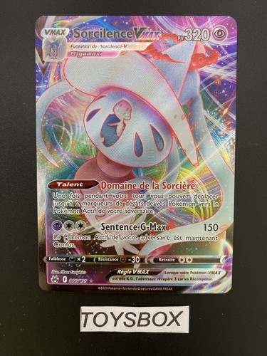 Carte Pokémon Sorcilence Vmax 066/159 / Bloc EB Zénith Suprêmes EB12.5 / NEUF FR - Picture 2 of 3