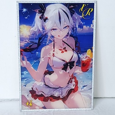 Camellya Wuthering Waves Premium Waifu Card Anime Girl Art Oversized Board A6