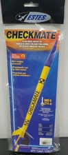 Estes Checkmate #7276 2-Stage Model Rocket Kit Free Shipping! No Reserve!