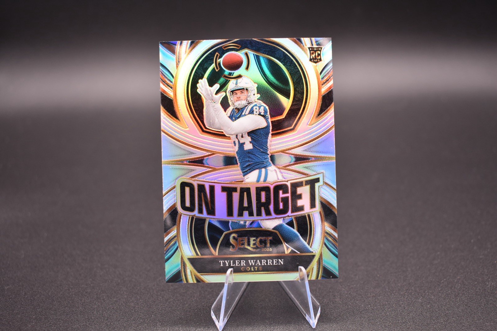 2025 Panini Select - Tyler Warren - On Target Silver (RC) Indianapolis Colts