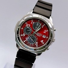 SEIKO 7T92-0CA0 Chronograph Quartz Watch Operation Confirmed