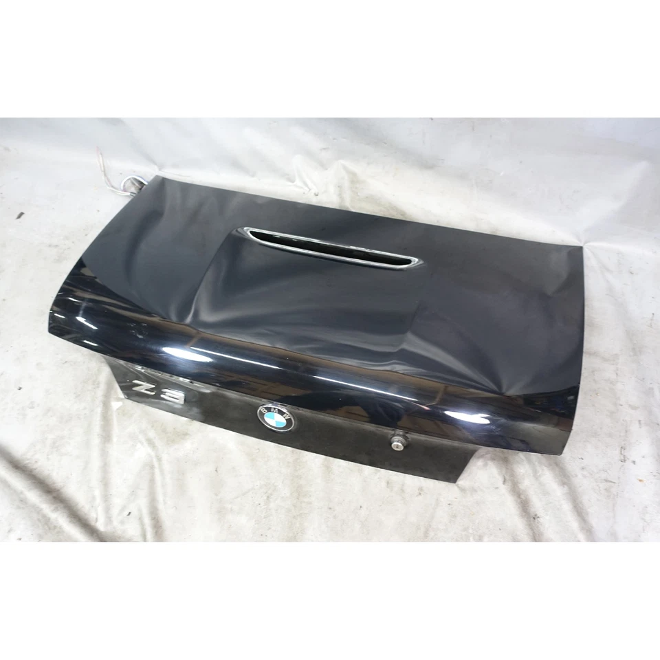 BMW Z3 Roadster 1996-1999 tapa de maletero temprano negro azabache 2 OEM Foto 3 de 4