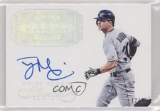 2017 Panini Flawless Debut Signatures 12/25 Tyler Naquin #FDS-TN Auto 1u6