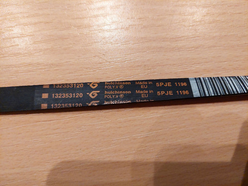 RIEMEN ELASTISCH für Waschmaschine AEG L63470FL 91453058201 Protex