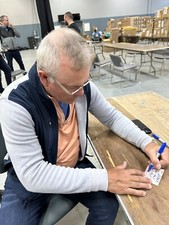 Adam Oates Signed NHL Debut & 1st NHL Goal/Assist Ticket Stub 10/10/85 Red Wing