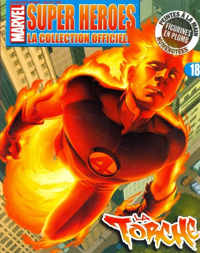 Marvel Super Heroes Torche 18 Magazine Revue Figurine Collection Eaglemoss BD TV - Photo 2/24