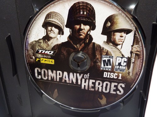 Company of Heroes (PC, 2006) no manual 5cd set - Picture 3 of 4