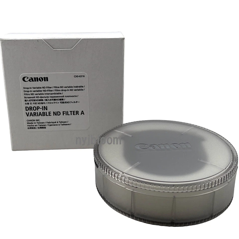 New CANON Drop-in Variable ND Filter A for Drop-In Filter Mount Adapt. EF-EOS R - Image 2 of 4