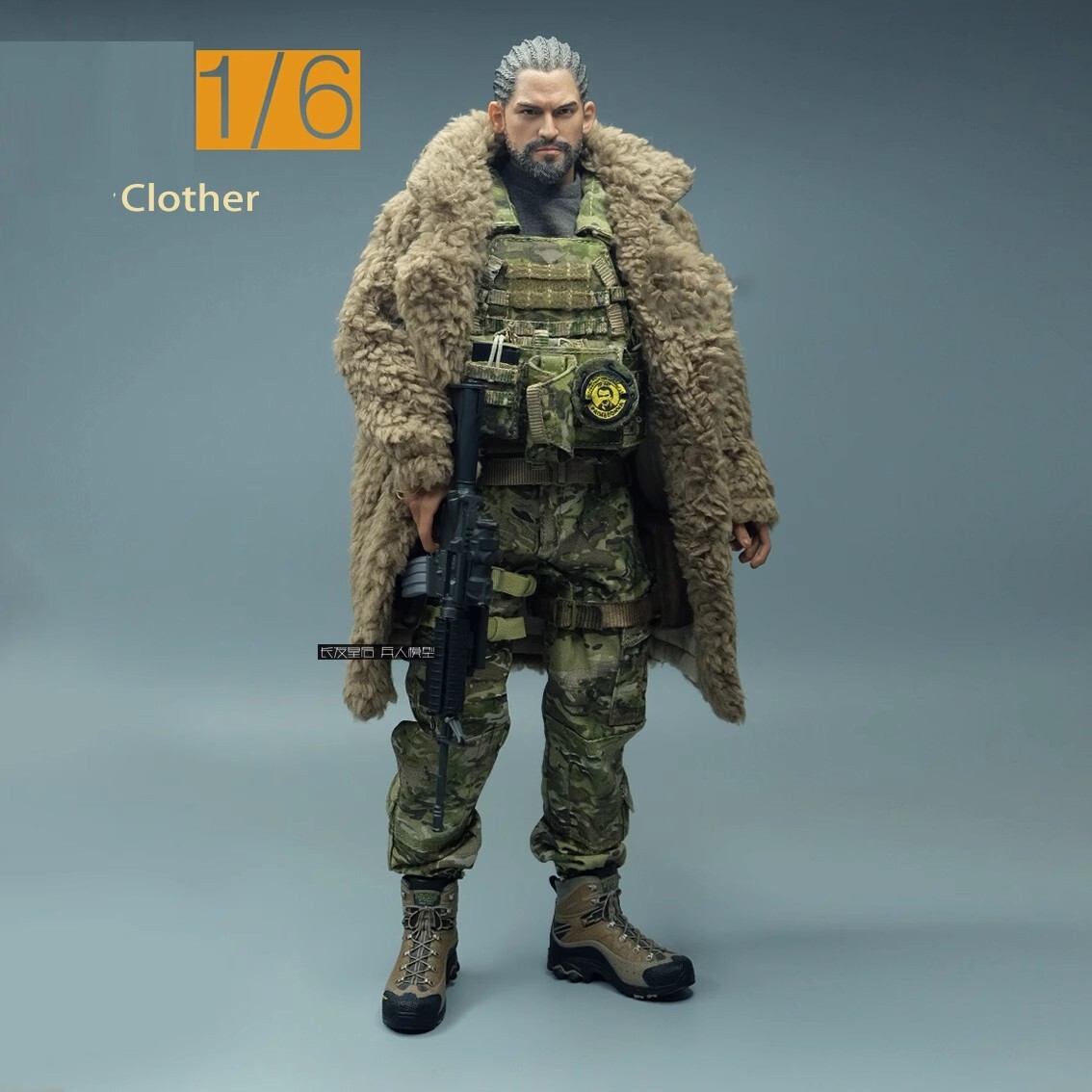 1:6 Military Coat Jacket PMC Afghanistan CIA Fit 12'' Solider