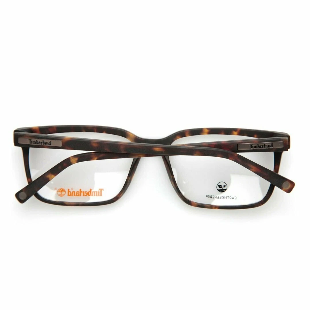 Timberland TB1580 056 Matte Tortoise Wide Men Plastic Eyeglasses