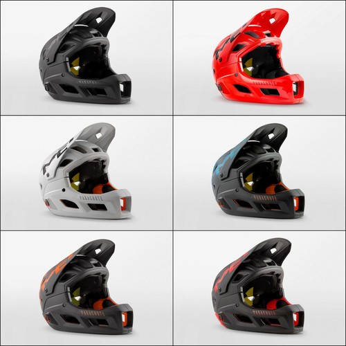 Casco MET mtb PARACHUTE MCR mentoniera removibile DH ENDURO mountain bike |  eBay