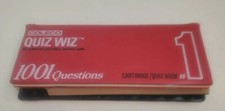 Coleco Quiz Wiz 1001 Questions Cartridge Quiz Book 1 Untested