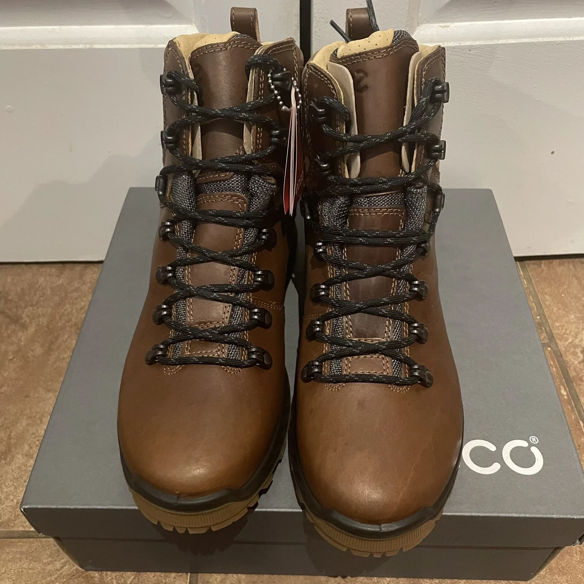 ladies Ecco Exohike size Walking Boots Size 40 9-9.5 |