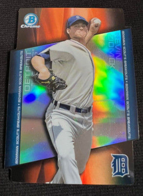 KEVIN ZIOMEK 2014 Bowman Chrome Draft Scout's Breakouts Die-Cut Refractor RC