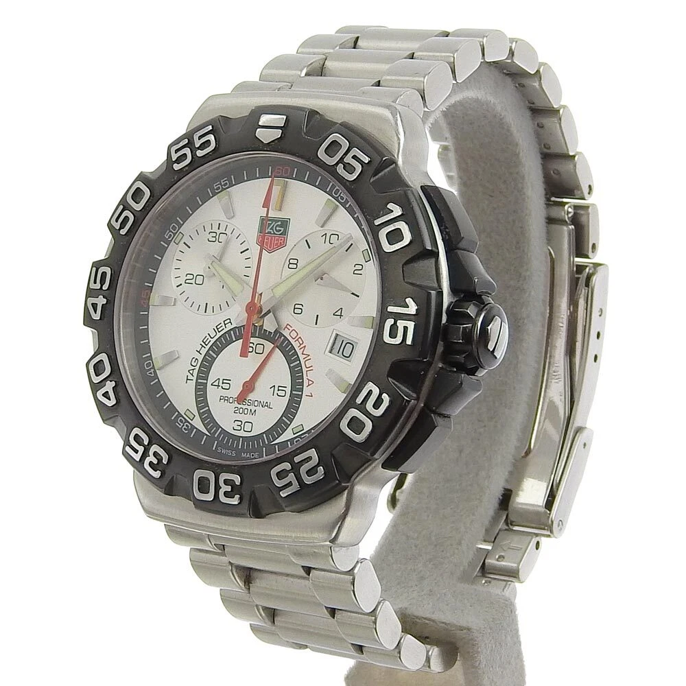 TAG HEUER Formula 1 Professional 200m Chronograph Date Quartz Watch CAH1111 Auth