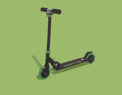 2-Wheel Kick Scooter For Kids With Grip Wheels, Adjustable & Flexible Handlebars - Picture 25 of 31