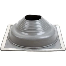 # 7 GRAY Square Base EPDM Flexible Pipe Flashing (DFE107G)