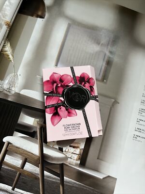 Viktor & Rolf Flowerbomb Ruby Orchid Eau de Parfum EDP Sample Spray .04oz, 1.2ml