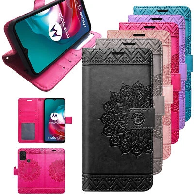 Schutz Hülle Motorola Moto G10 / G20 / G30 Handy Tasche Wallet Case Handyhülle - Bild 1 von 4