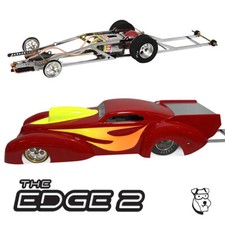  453W 1/24 PARMA EDGE 2 DRAG Slot Car RTR - '41 PRO MOD w/Super 16D Motor