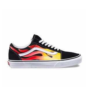 vans scarpe fiamme