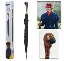 2018 Disney Mary Poppins Returns Movie Parrot Head Costume Umbrella Limited NEW