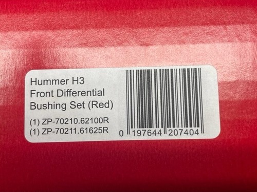 Polyurethane Front Differential Mount Bushing Set (3 Location) for Hummer H3 - Picture 5 of 5