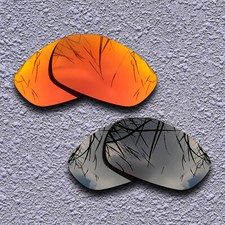 Fire Red Black Polarized Replacement Lenses For-Arnette Stance AN4020