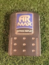 Action Replay AR MAX Black Memory Card For Playstation 2 PS2 Cartridge Only