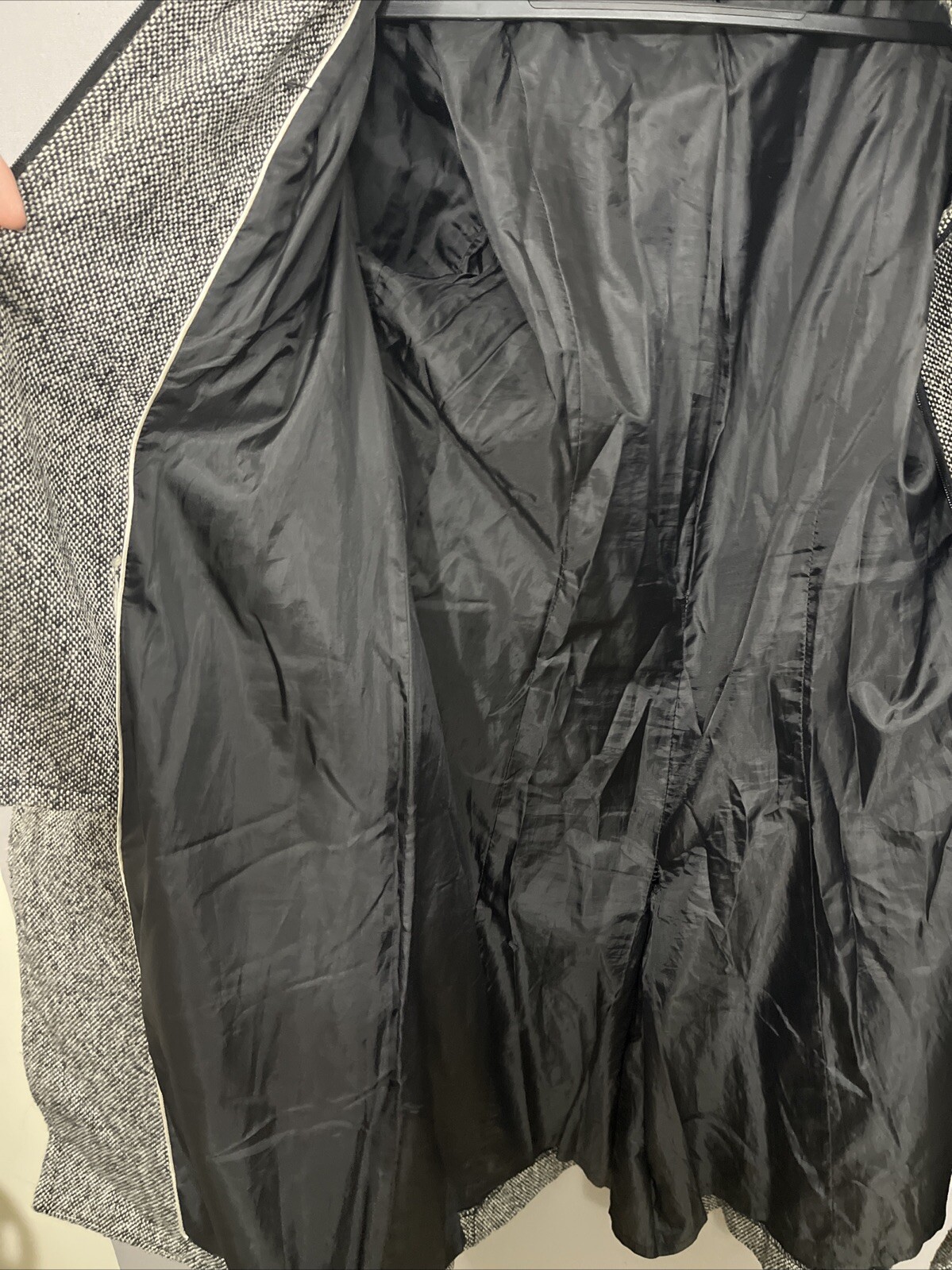 Donnybrook Authentic Outerwear Black White Belted… - image 4